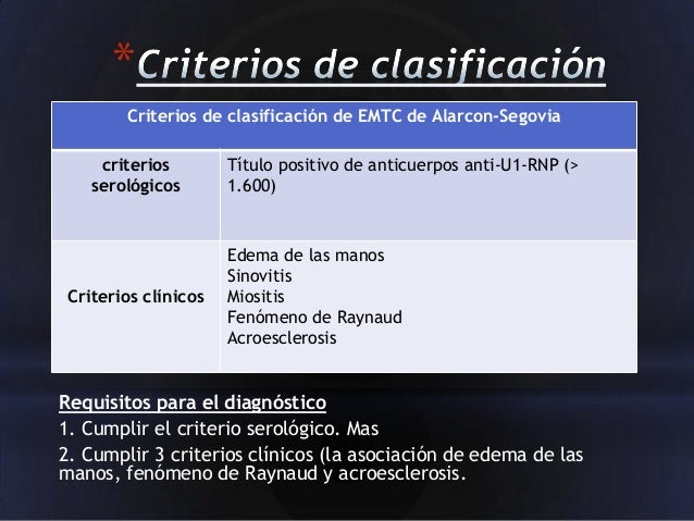 enfermedad mixta del tejido conectivo